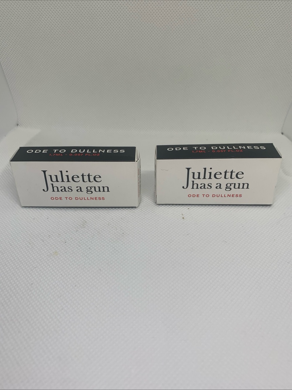 Juliette Has a Gun Ode to Dullness Perfume Sample Boxes - Set of 2 1.7ml